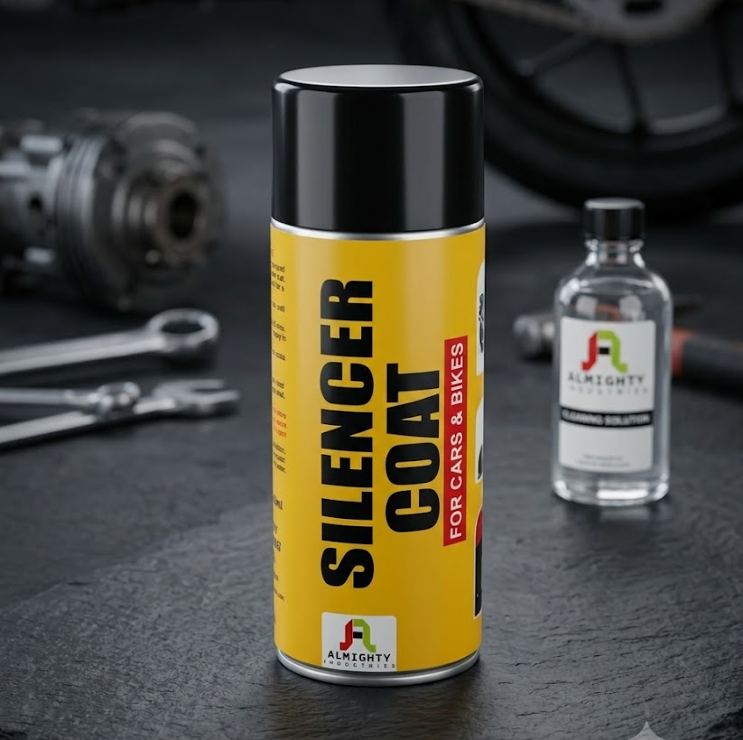 Silencer Coat Spray – Heat Resistant & Corrosion Protective Coating